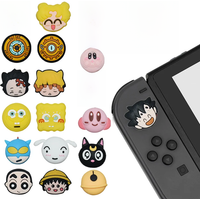 2pcs Anime ONE PIECE Kirby Silicone Thumb Grip Caps Compatible with Nintendo Switch OLED Lite Switch Joystick Protective Cover