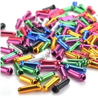 AliExpress NONE MTB Road Bike Inner Wire End Caps 100pcs Shift Cable Tips Wire Brake Shift Derailleur Crimps Bicycle Accessories