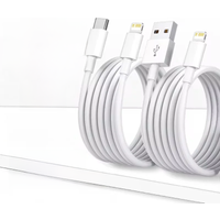 30W PD Fast Charging USB Cable For iPhone 11 12 13 Pro XS Max 7 8 14 Plus X XR SE Rapid Charge USB C Charger Data Line 1m 2m 3m