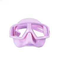 Freediving Mask Half Face Light Weight Low Volume Free Diving Goggles Anti-fog Liquid Silica Gel Diving Equipment Dropshipping4