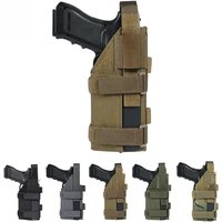ONETIGRIS Tactical Holster Molle Modular Belt Holster Nylon For Right Handed Shooters Glock 17 19 22 23 31 32 34 35