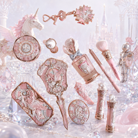 Flower Knows Knight Unicorn Make Up Set Lidschatten Rouge Lippenstift Loser Puder Fantasy Prinzessin Beauty Kollektion Matt Schimmernd Lang Anhaltende Kosmetik Geschenkset
