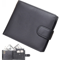 Men's wallet made of genuine leather wallet Short Hasp carteira masculina Purse 2024 luxury male billetera hombre erlek czdan