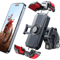 AliExpress Joyroom 360° Rotation Motorcycle Phone Holder Bike Phone Holder Bicycle Phone Mount Handlebar Phone Clamp for Motorcycle Bike