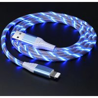 Fast Charging Data Cord Flow Luminous USB Type C Cable 5A Fast Charging Cable Glowing LED Cable for IPhone 7 8 11 12 13 14 15 16