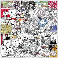 AliExpress Kpustyle 10/30/50PCS The Battle Cats Stickers Funny Cartoon Game Cat Graffiti Laptop Phone Guitar Car Bike Skateboard Scrapbooking Decals