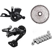 AliExpress Shimano Deore m4100 1x10S Groupset Derailleurs RD-M4120 10 Speed Shift Lever Sunshine Cassette 36T 40T 42T 46T 50T Newbie Chain