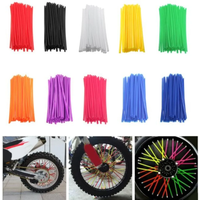 AliExpress NONE Motorfiets 36 Pcs Spoke Wrap Kit Skin Cover Voor Mx Motocross Dirt Pit Bike Enduro Supermoto Honda suzuki