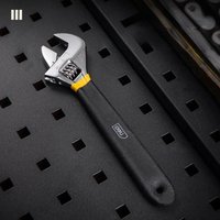 AliExpress Deli DELI Adjustable Wrench Universal Spanner Dip Plastic Carbon Steel Mechanical Workshop Hand Repair Tools Car Bicycle Wrench