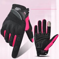 AliExpress MJMOTO Women Pink Motorcycle Gloves Summer Lady Breathable Motocross Motorbike Gloves Moto Bicycle Cycling Gloves For Female