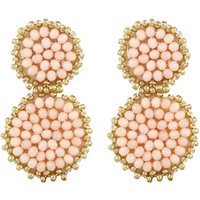 New Statement Earrings Crystal Ear Drop Earrings Beads Handmade Tassel Dangle Earrings Bohemian Wedding Party Jewelry Wholesale