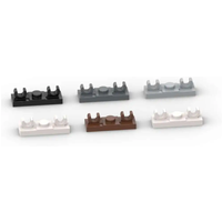 MOC 10PCS 79987 Modified 1x3 Building Blocks With 2 Open O Clips Brick Particle Puzzle Educational Toys Children Birthday Gifts