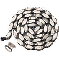 AliExpress NONE Fixed Gear Single Speed Bicycle Chain Quick-link Parts Bicycle Parts Road Bicycle Chain Metal Smooth Vintage Chain Mountain Bike