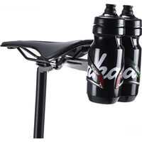 AliExpress NONE WEST BIKING Double Cup Bicycle Water Bottle Cage Saddle Extension Holder Cycling Kettle Brackets MTB Road Bike Accessories Parts
