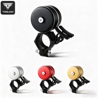 TOSUOD MTB 120DB Bicycle Bell Aluminum Alloy Bicycle Handle Bell Ring Riding Safety Warning Bicycle Horn Riding Accessories