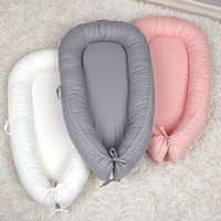 New Portable Baby Nest Bed Removable Infant Cradle Cot Washable Newborn Nursery Travel Folding Baby Crib Bumper For Toddler Care