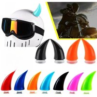AliExpress NONE Multicolor Motorcycle Decoration Helmet Devil Horns Electric Bike Car Styling Helmet Stickers Long Short Parts Accessories Tools
