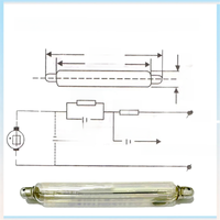 1PCS J321 Geiger Muller Tube Counter Hard Beta GM Detectors Geiger Counter Kit the Tube for Nuclear Radiation Detector