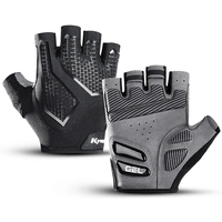 AliExpress Kyncilor Cycling Gloves Thermal Silicone Gel SBR Half Finger Bike Gloves Resistance Shockproof Sport Gloves