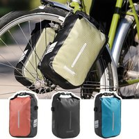 AliExpress Rhinowalk Bike Quick Release Front Fork Bag 2 PCS 4L/6L Waterproof Cycling Electric Scooter Vehicle Bag Storage Accessory