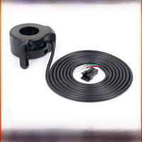 AliExpress NONE Thumb Throttle Electric Bike 130X Speed Control 3 Pin Waterproof SM Plug Connector Electric Scooters Bicycle Accelerator Accesso