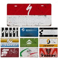 AliExpress Bicycle Brand Vintage Metal Plaque Bike Club Signs Decor Tin Poster Bike Store Ornament Living Room Wall Decoration Plates