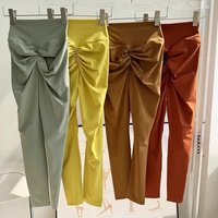 AliExpress COZOK Yoga Leggings Women Fitness Leggings Running Cycling Pants Breathable Sports Leggings High Waist Summer Workout Gym Clothing