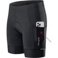 AliExpress Santic Men's Cycling Shorts 4D Padded Biking Shorts MTB Bicycle Riding Shorts Bike Clothes with Pockets KM1C05136