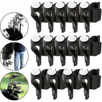 14pcs Golf Putter Clamp Golf Bag Clip Fixed Golf Clubs Buckle Ball Training Aids Sports Game Accessories Swing Trainer Equipment
