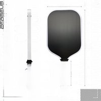 Perseus 14mm MOD TA-15 Pro Player Edition GEN3 Propulsion EVA Foam Filling Core Pickleball Paddle Racket USAPA Approved