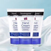 Neutrogena Norwegian Formula Concentrated Scented Hand Cream 50ml*3, with Glycerin and Vitamin E, For Dry Skin and Chapped Hands