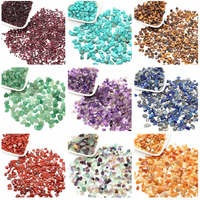 AliExpress NONE Natural Stones Gravel Crystals Chip Quartz Minerals Reiki Healing Tumbled Agate Specimen Gemstones Home Aquarium Decor DIY Craft