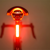 Enfitnix XlitET Bicycle Taillights Auto Start/Stop Bike Rear Smart Taillight USB /Type C Charging WaterProof Brake Sensing Light