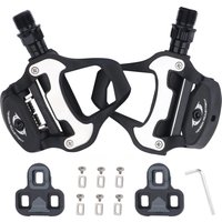 AliExpress RacewoRK RACEWORK Road Bike Pedal Bicycle Self-locking Pedals Cycling Bearing Cleats Clipless For LOOK KEO System With Locking Plate