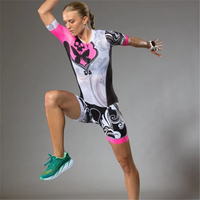 AliExpress NONE Betty Designs Women's Cycling Jumpsuit Triathlon Roller Skating Running Swimming Multifunctional Clothing Bike Skinsuit Maillot