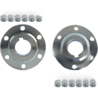 AliExpress TDPRO 1Set of 2 20mm 6 Stud #35 Sprocket Hub Flange Adapter For Go Kart Mini Bike Trike 45 # steel material