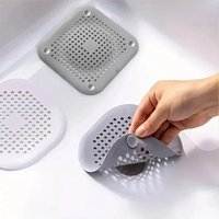 5PCS Hair Catcher Filter Sink Anti-blocking Strainer Bathtub Shower Floor Silicone Stopper Cover Kitchen Bathroom Accessories