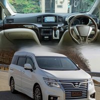 Suede Leather Dashmat Dashboard Cover Pad Dash Mat Anti-Slip Carpet Car Accessories For Nissan Elgrand 250 350 E52 2011 - 2021