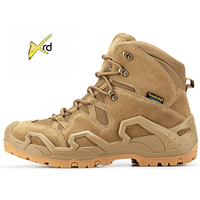 ROCKROOSTER Hiking shoes Men waterproof hunting Boots Tactical Desert Combat Boots trekking Ankle mountian cow Leather Sneakers