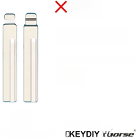 10Pcs HYN17R /HY18R #130 Car Key Blades for Xhorse Keydiy KIA Hyundai Style KD VVDI Remote Key Blade For Hyundai Kia SSANG YONG