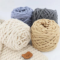 QJH Chunky Blanket Knitting Yarn, Luxury Thick Polyester Jumbo Weaving Crochet Craft Yarns for Throw Blanket Pillows 100g/1Ball