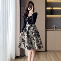 Elegant Gentle Long Dress New Fashion High-End Luxury Skirt Soft Classy Gown
