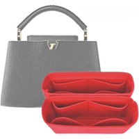 1 Pair,Purse Organizer Insert Fit For CAPUCINES BB MINI Bag Liner,Handbag Makeup Shaper,Shoulder Bag Lining Protector