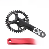 AliExpress GOLDIX MEROCA Bicycle Crank Chainwheel 104BCD MTB Bike Crankset Aluminum Alloy with Bottom 170mm Crank Black 32/34/36/38/40/42T Plate