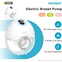 MAMIJOY Tragbare Milchpumpe, freihändig, 4 Modi & 36 Stufen, elektrische Milchpumpen, komfortabler Milchsammler, tragbare Milchpumpe EB