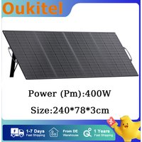 Keenergy 400W Składany Panel Słoneczny 18V z Podpórką, Efektywność Konwersji Energii 23%, Wodoodporność IP65, Do Przenośnych Stacji Zasilania