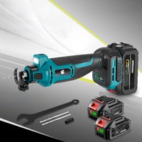Brushless Electric Drywall Cut-Out Tool 3 Gears Adjustable Rotary Saw Cutting Wood Drywall Sheetrock Wood For Makita Battery Pin