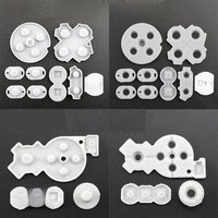1Set Silicone Conductive Rubber For Wii for WII U Controller Button Rubber Pad Replacement Accessories