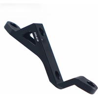 AliExpress ZRACE Post Mount to Flat Mount Brake Adapter, +20mm 140-160, Post to Flat Mount Brake Adapter
