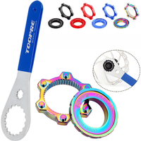 AliExpress NONE Bike Hub Center Lock To 6 Hole Adapter Aluminum Alloy Centerlock Conversion 6 Bolt Brake Disc Bicycle Accessories Dropshipping